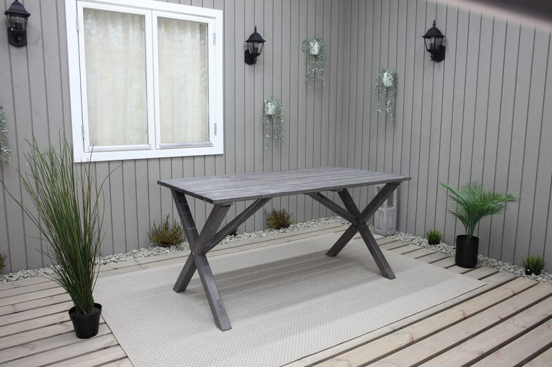 SCOTTSDALE Fasta Matbord Utomhus 150 cm Shabby Chic - KWA - Utemöbler - Trädgårdsbord & Utebord - Matbord ute