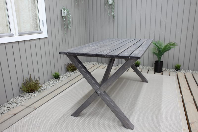 SCOTTSDALE Fasta Matbord Utomhus 150 cm Shabby Chic - KWA - Utemöbler - Trädgårdsbord & Utebord - Matbord ute