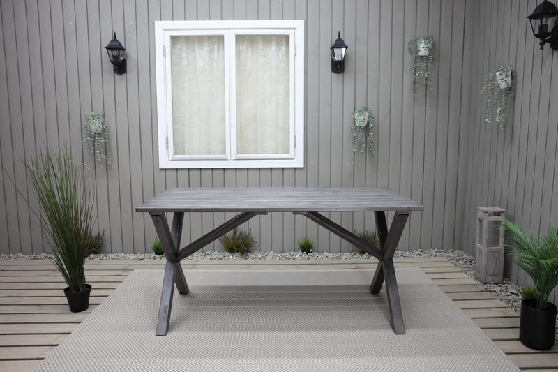 SCOTTSDALE Fasta Matbord Utomhus 150 cm Shabby Chic - KWA - Utemöbler - Trädgårdsbord & Utebord - Matbord ute