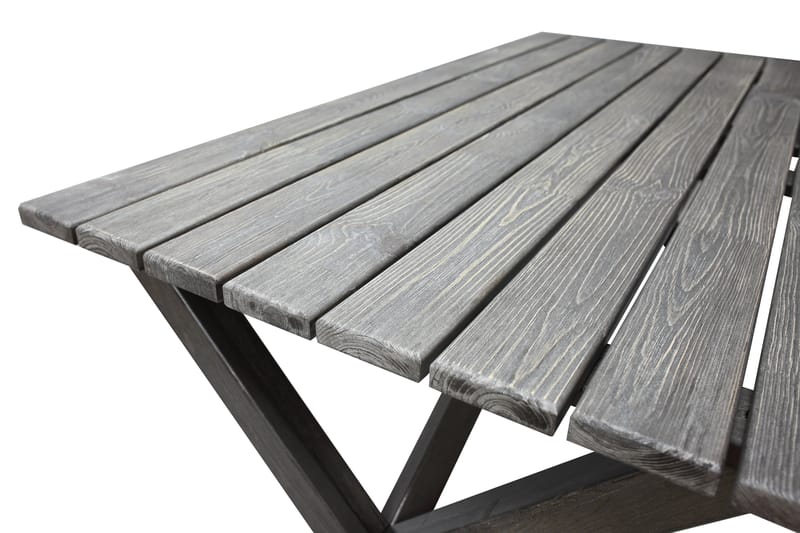SCOTTSDALE Fasta Matbord Utomhus 150 cm Shabby Chic - KWA - Utemöbler - Trädgårdsbord & Utebord - Matbord ute