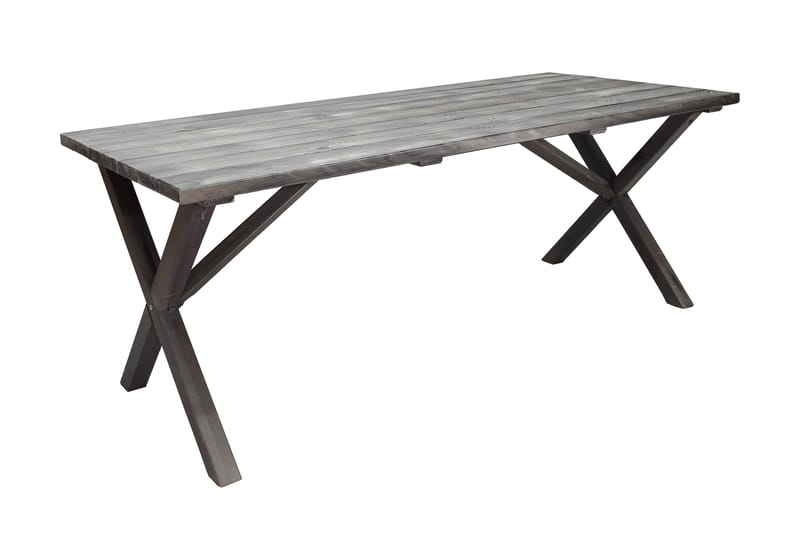 SCOTTSDALE Fasta Matbord Utomhus 190 cm Grå - KWA - Utemöbler - Trädgårdsbord & Utebord - Matbord ute