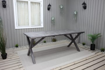 Scottsdale Fasta Matbord Utomhus 190 cm - Grå - Utemöbler - Trädgårdsbord & Utebord - Matbord ute