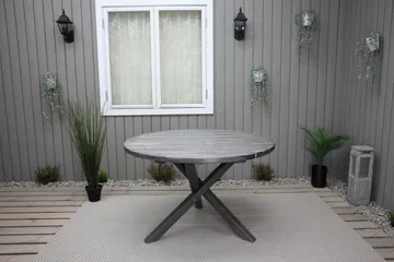 Scottsdale Matbord Utomhus 112 cm Runt Shabby Chic - KWA - Utemöbler - Trädgårdsbord & Utebord - Matbord ute