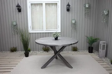 Scottsdale Matbord Utomhus 112 cm Runt Shabby Chic - KWA - Utemöbler - Trädgårdsbord & Utebord - Matbord ute