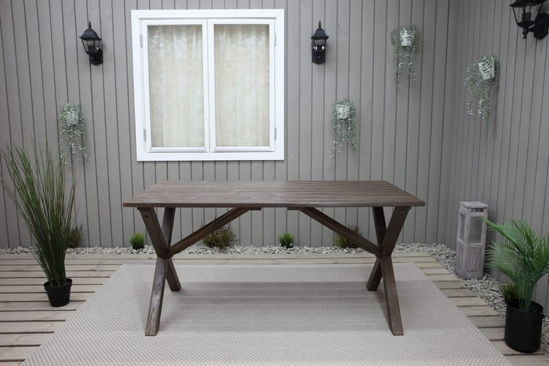 Scottsdale Matbord Utomhus 150 cm - Brun - Utemöbler - Trädgårdsbord & Utebord - Matbord ute