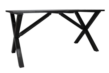 Scottsdale Matbord Utomhus 150 cm Kaffesvart - Kaffesvart - Utemöbler - Trädgårdsbord & Utebord - Matbord ute