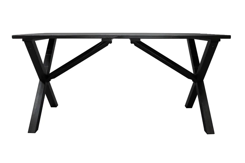 Scottsdale Matbord Utomhus 150 cm Kaffesvart - Kaffesvart - Utemöbler - Trädgårdsbord & Utebord - Matbord ute