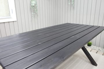 Scottsdale Matbord Utomhus 150 cm Kaffesvart - Kaffesvart - Utemöbler - Trädgårdsbord & Utebord - Matbord ute