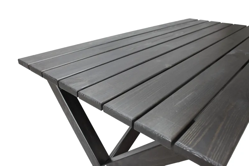 Scottsdale Matbord Utomhus 150 cm Kaffesvart - Kaffesvart - Utemöbler - Trädgårdsbord & Utebord - Matbord ute