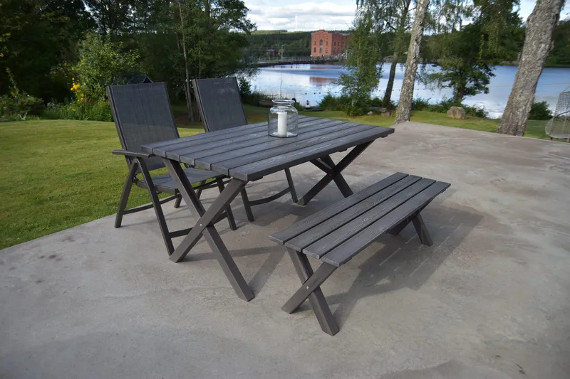 Scottsdale Matbord Utomhus 150 cm Shabby Chic - KWA - Utemöbler - Trädgårdsbord & Utebord - Matbord ute