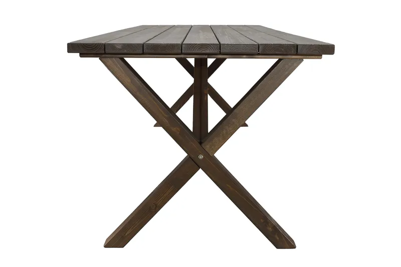 Scottsdale Matbord Utomhus 190 cm - Brun - Utemöbler - Trädgårdsbord & Utebord - Matbord ute