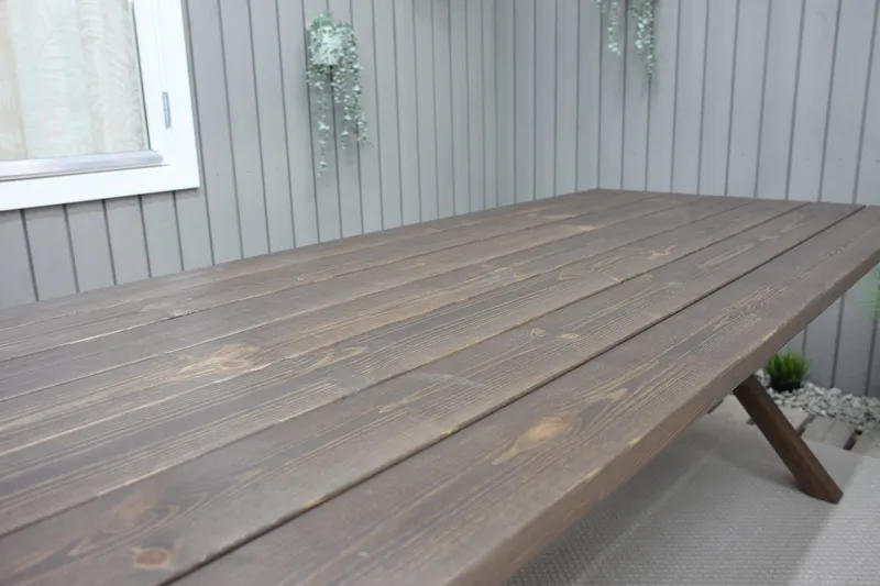 Scottsdale Matbord Utomhus 190 cm - Brun - Utemöbler - Trädgårdsbord & Utebord - Matbord ute