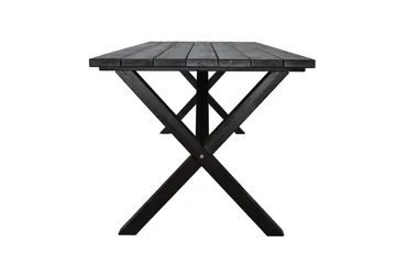 Scottsdale Matbord Utomhus 190 cm Svart - KWA - Utemöbler - Trädgårdsbord & Utebord - Matbord ute