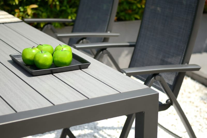 Solana Matbord Utomhus 201 cm - Grå - Utemöbler - Trädgårdsbord & Utebord - Matbord ute