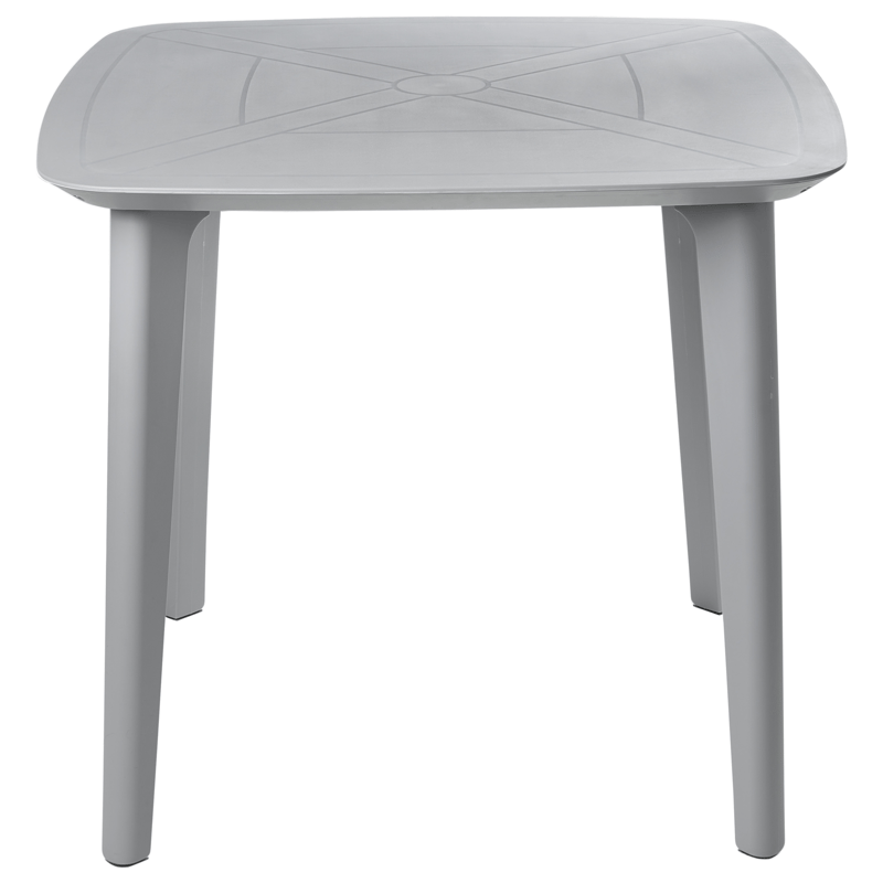 Matbord utomhus Sorico 86 cm 86 cm - Grå - Utemöbler - Trädgårdsbord & Utebord - Matbord ute