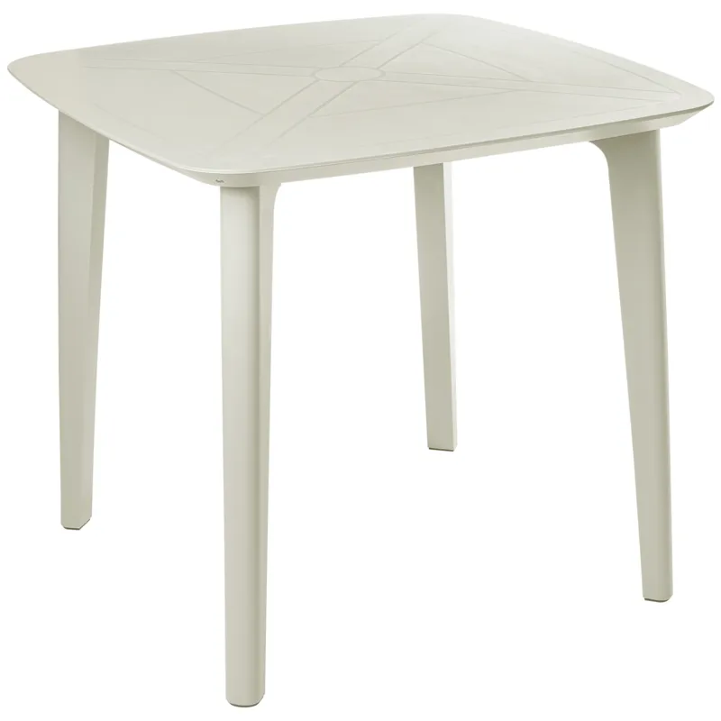 Matbord utomhus Sorico 86x86 cm, Beige