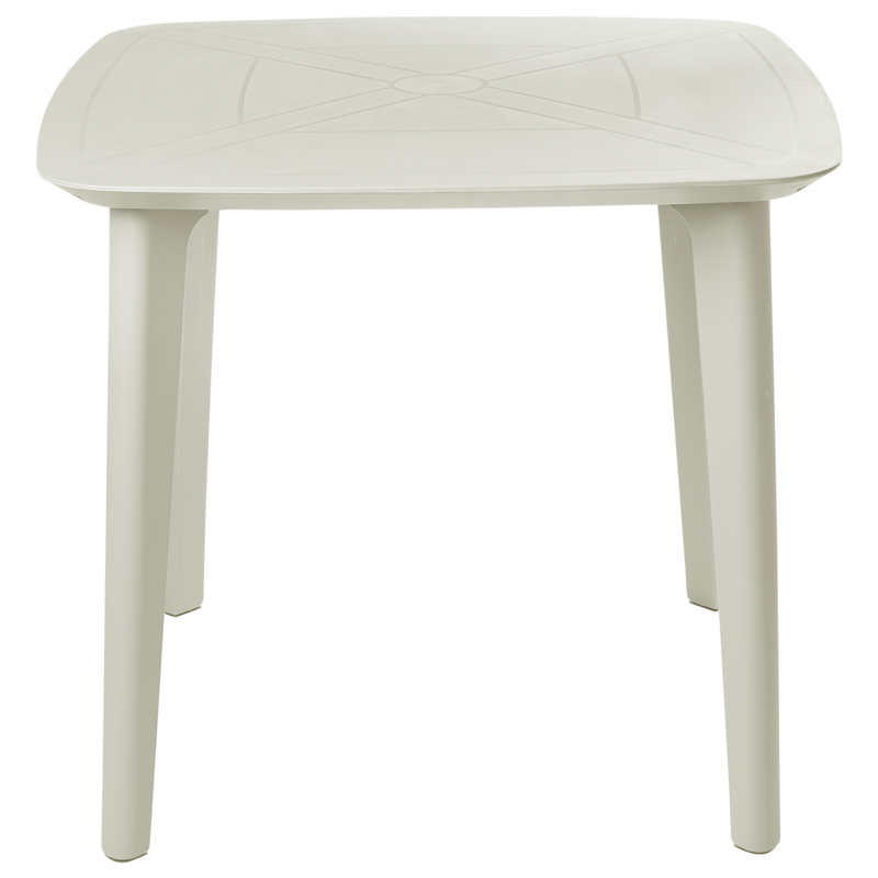 Matbord utomhus Sorico 86x86 cm - Beige - Utemöbler - Trädgårdsbord & Utebord - Matbord ute