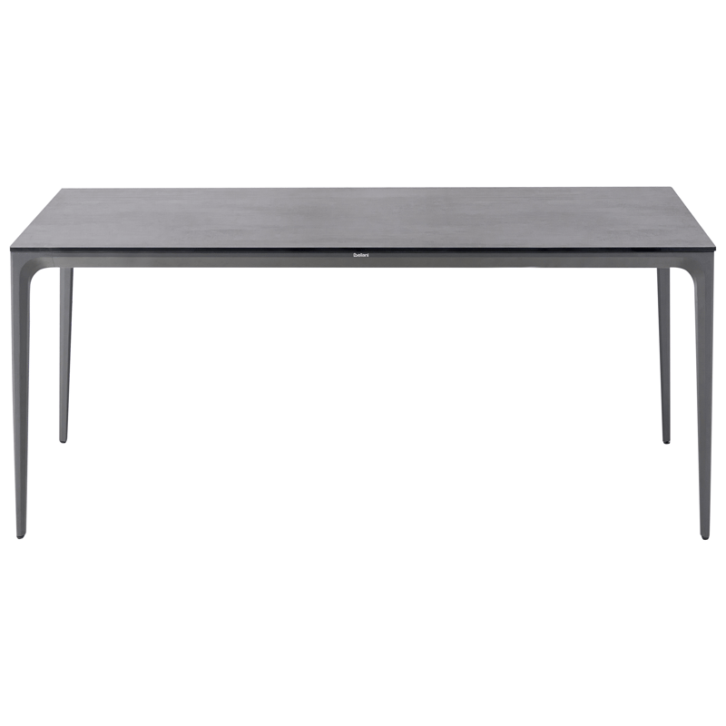 Matbord utomhus Sovareto 90x180 cm Steneffekt - Grå - Utemöbler - Trädgårdsbord & Utebord - Matbord ute