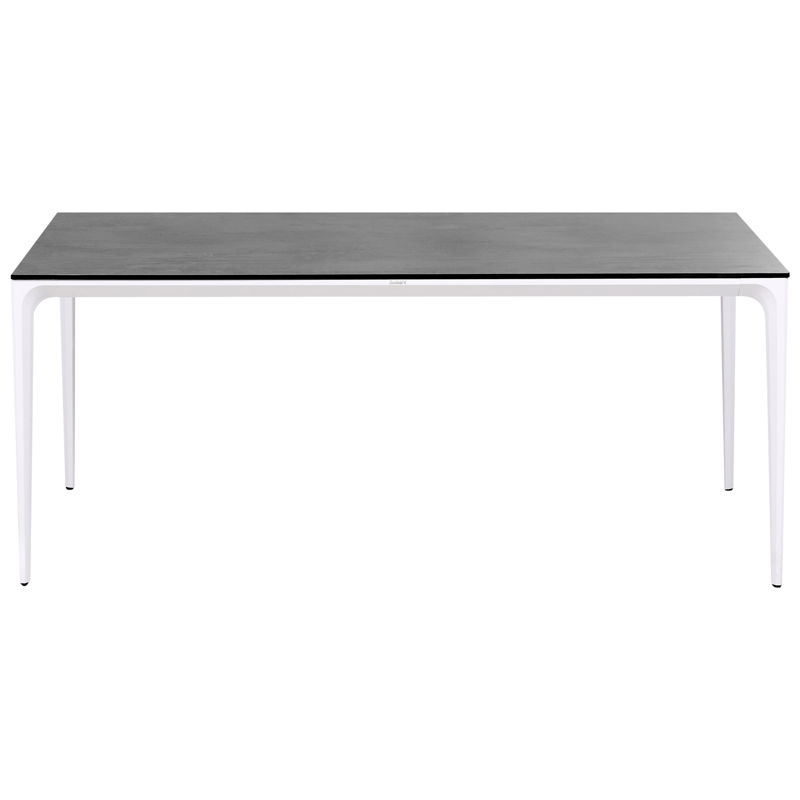 Matbord utomhus Sovareto 90x180 cm Steneffekt - Grå - Utemöbler - Trädgårdsbord & Utebord - Matbord ute