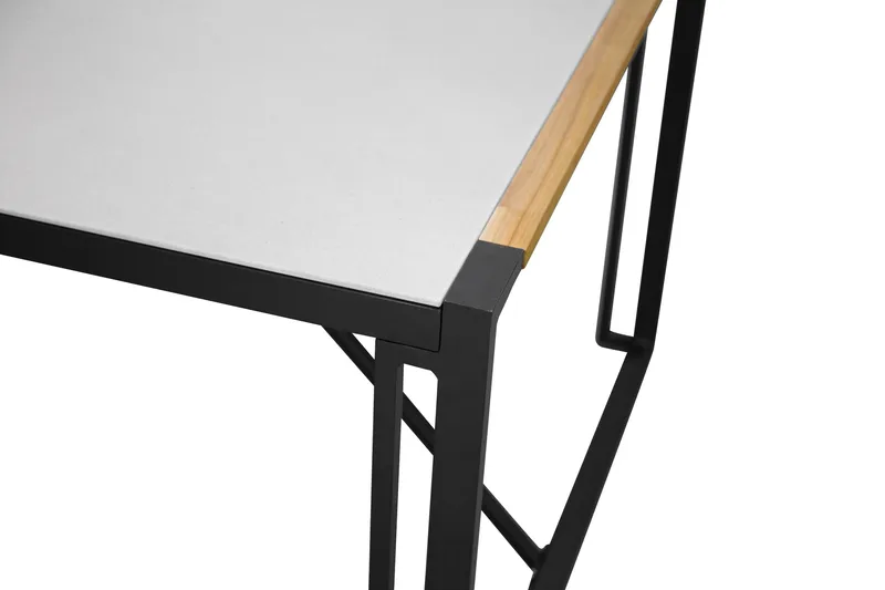 Texas Matbord Utomhus 200 cm - Svart/Grå - Utemöbler - Trädgårdsbord & Utebord - Matbord ute