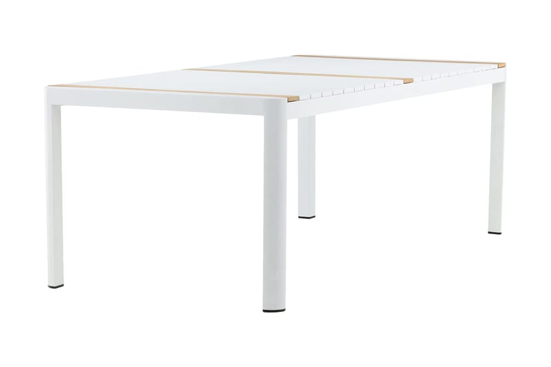 Togo Matbord Utomhus 200 cm - Vit/grå - Utemöbler - Trädgårdsbord & Utebord - Matbord ute