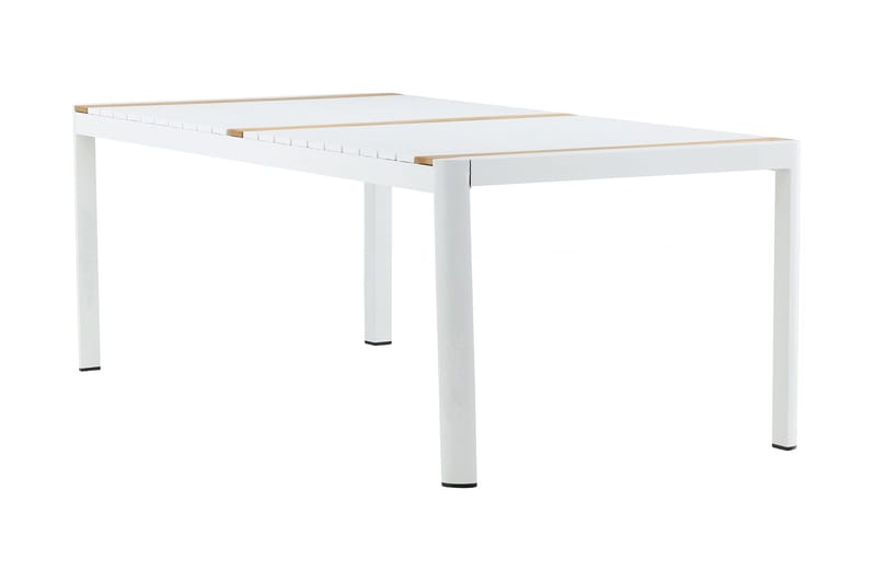 Togo Matbord Utomhus 200 cm - Vit/grå - Utemöbler - Trädgårdsbord & Utebord - Matbord ute