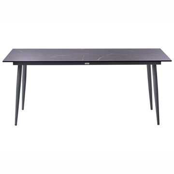 Matbord utomhus Tolentino 90x180 cm Marmoreffekt - Grå - Utemöbler - Trädgårdsbord & Utebord - Matbord ute