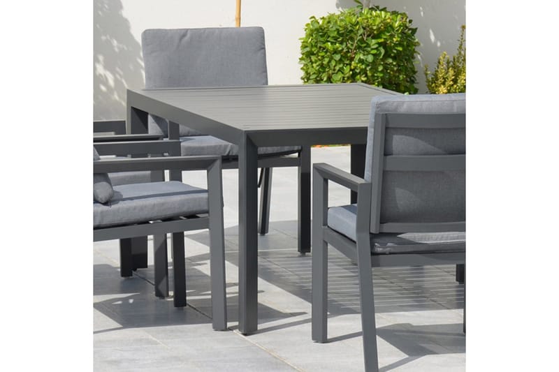 Tomson Utebord 216x100xH73 cm Mör kgrå