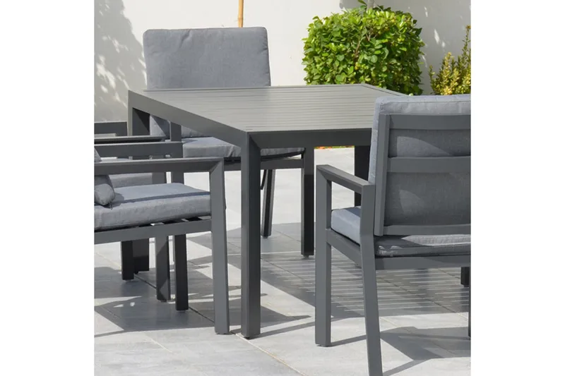 Tomson Utebord 216x100xH73 cm Mör kgrå