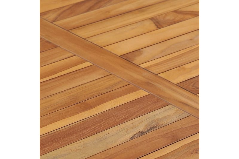 Trädgårdsbord 120x65x80 cm massiv teak - Brun - Utemöbler - Trädgårdsbord & Utebord - Matbord ute