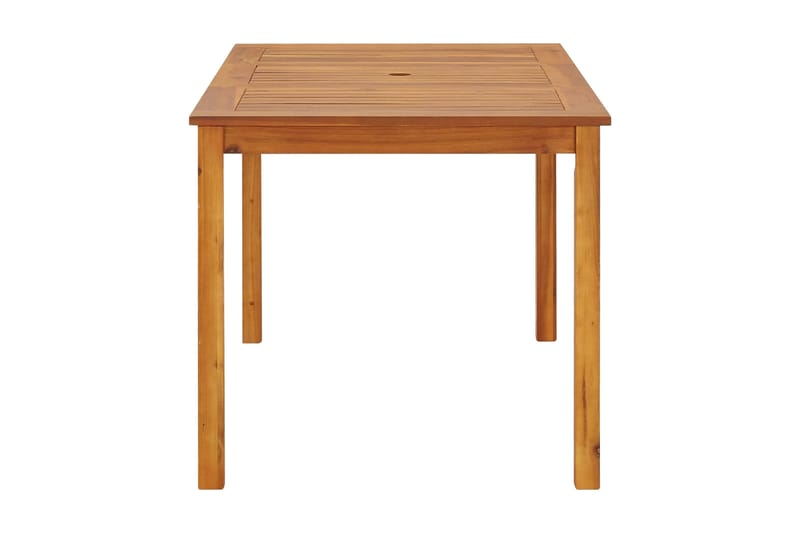 Trädgårdsbord 140x80x74 cm massivt akaciaträ - Brun - Utemöbler - Trädgårdsbord & Utebord - Matbord ute