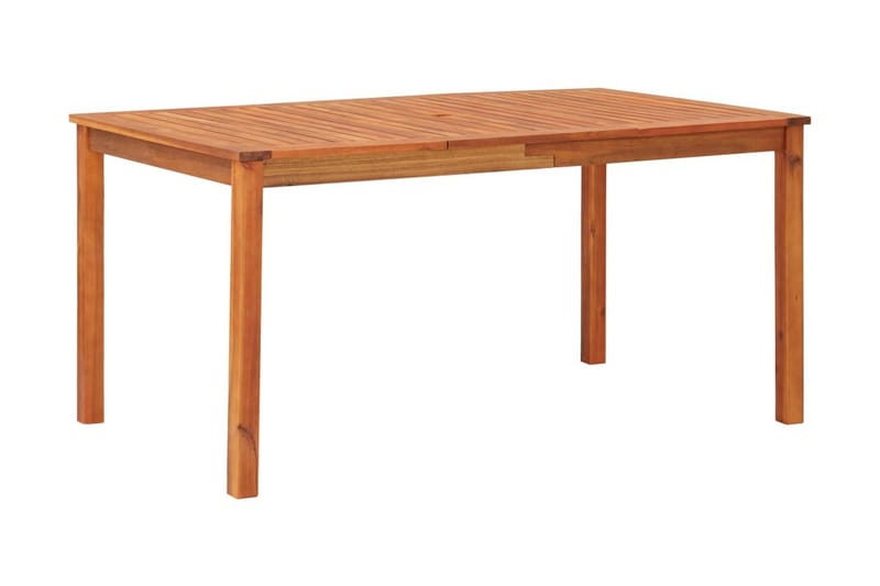 Trädgårdsbord 150x90x74 cm massivt akaciaträ - Brun - Utemöbler - Trädgårdsbord & Utebord - Matbord ute