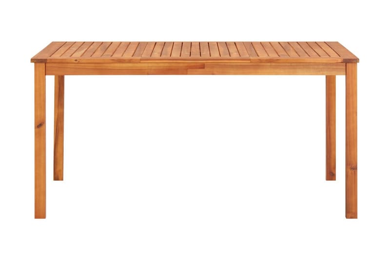 Trädgårdsbord 150x90x74 cm massivt akaciaträ - Brun - Utemöbler - Trädgårdsbord & Utebord - Matbord ute