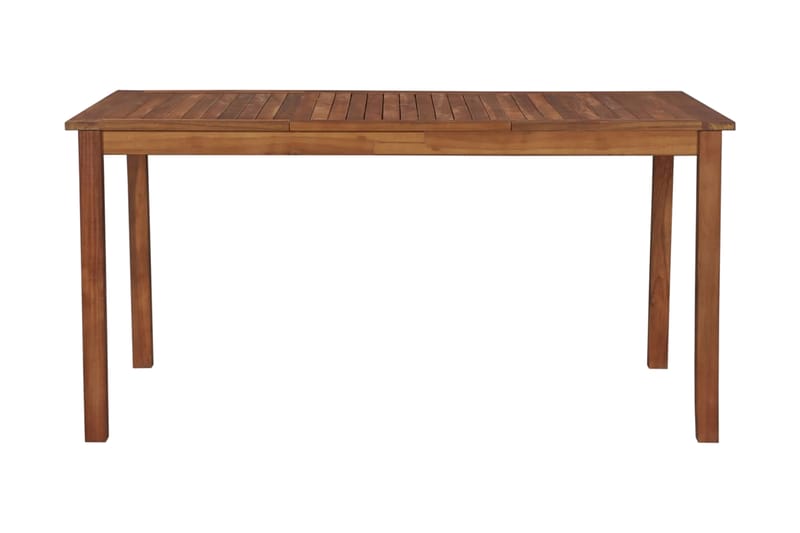 Trädgårdsbord 150x90x74 cm massivt akaciaträ - Brun - Utemöbler - Trädgårdsbord & Utebord - Matbord ute