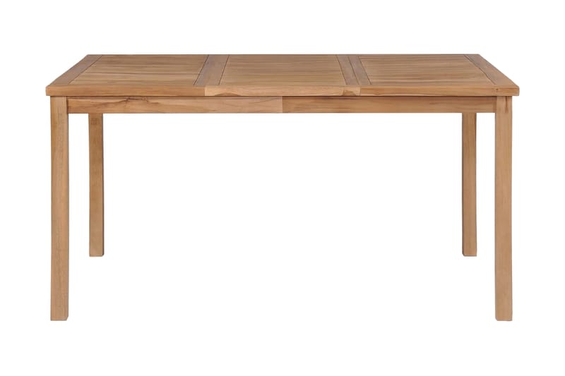 Trädgårdsbord 150x90x77 cm massiv teak - Brun - Utemöbler - Trädgårdsbord & Utebord - Matbord ute