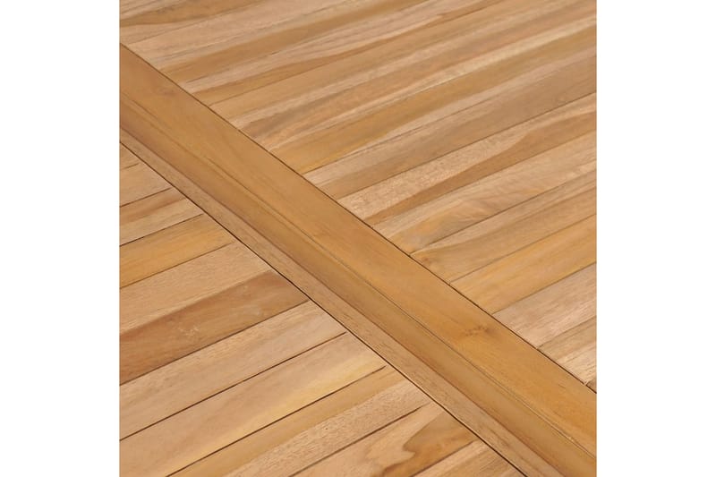 Trädgårdsbord 150x90x77 cm massiv teak - Brun - Utemöbler - Trädgårdsbord & Utebord - Matbord ute
