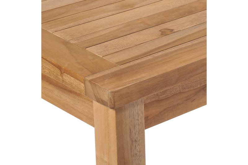 Trädgårdsbord 150x90x77 cm massiv teak - Brun - Utemöbler - Trädgårdsbord & Utebord - Matbord ute