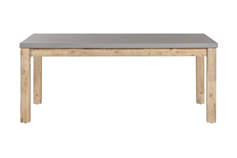 Trädgårdsbord 180 x 90 cm grå OSTUNI - Grå - Utemöbler - Trädgårdsbord & Utebord - Matbord ute