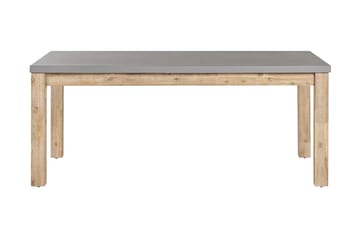 Trädgårdsbord 180 x 90 cm grå OSTUNI - Grå - Utemöbler - Trädgårdsbord & Utebord - Matbord ute