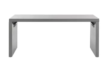 Trädgårdsbord 180 x 90 cm grå U-formad TARANTO - Grå - Utemöbler - Trädgårdsbord & Utebord - Matbord ute
