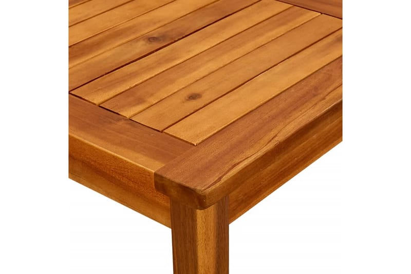 Trädgårdsbord 45x45x36 cm massivt akaciaträ - Brun - Utemöbler - Trädgårdsbord & Utebord - Matbord ute