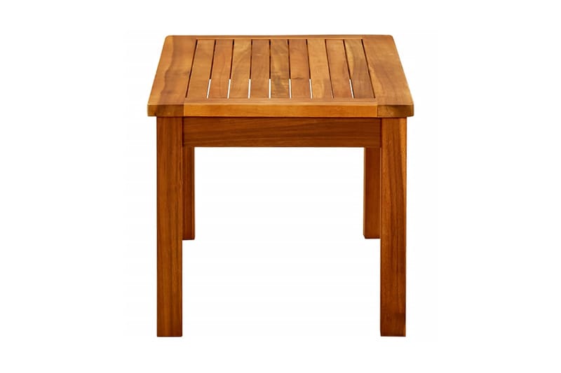 Trädgårdsbord 70x40x36 cm massivt akaciaträ - Brun - Utemöbler - Trädgårdsbord & Utebord - Matbord ute