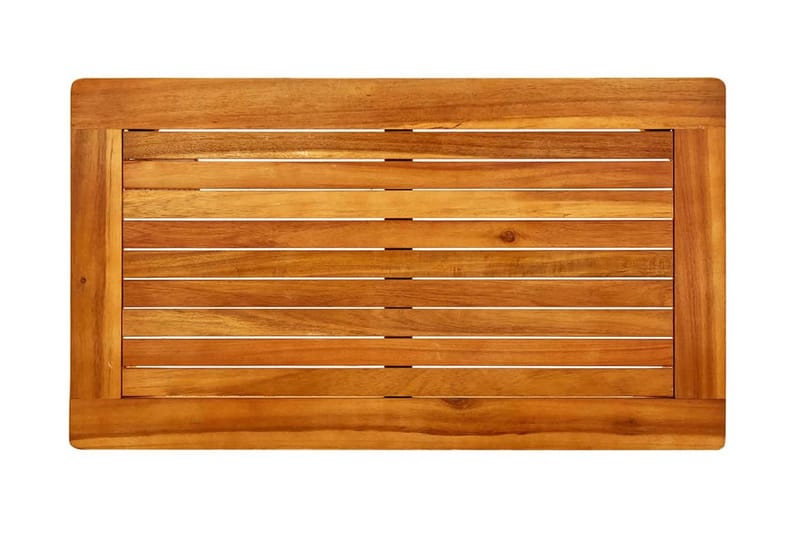 Trädgårdsbord 70x40x36 cm massivt akaciaträ - Brun - Utemöbler - Trädgårdsbord & Utebord - Matbord ute