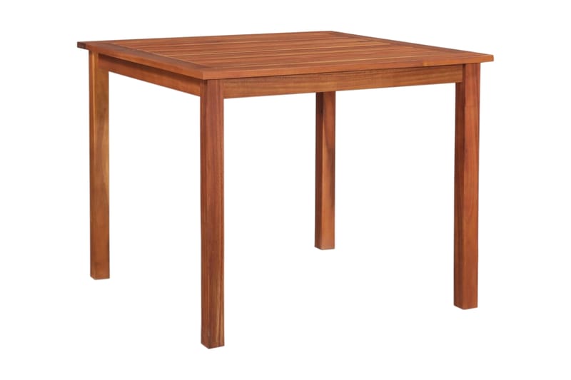 Trädgårdsbord 85x85x74 cm massivt akaciaträ - Brun - Utemöbler - Trädgårdsbord & Utebord - Matbord ute