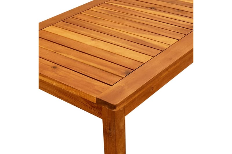 Trädgårdsbord 90x50x36 cm massivt akaciaträ - Brun - Utemöbler - Trädgårdsbord & Utebord - Matbord ute