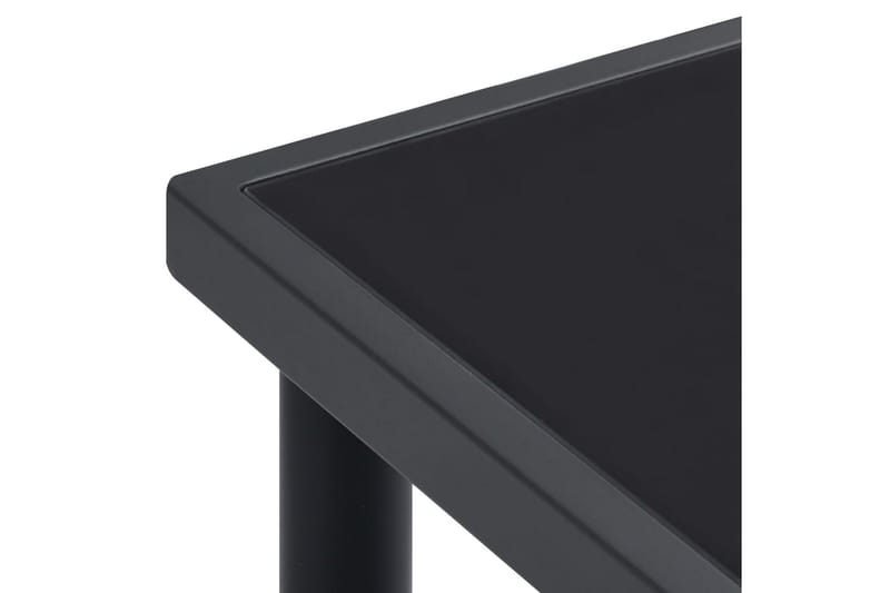 Trädgårdsbord antracit 150x90x74 cm stål - Grå - Utemöbler - Trädgårdsbord & Utebord - Matbord ute
