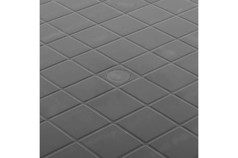 Trädgårdsbord antracit 89 cm plast - Grå - Utemöbler - Trädgårdsbord & Utebord - Matbord ute