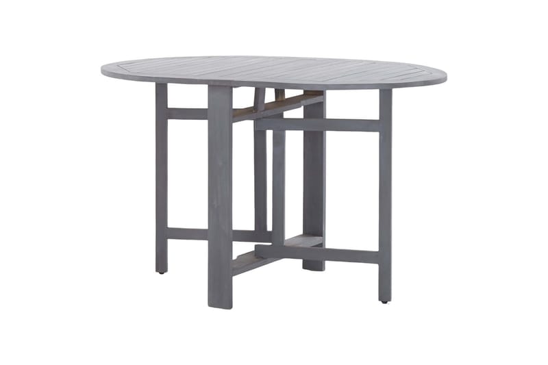 Trädgårdsbord grå 120x70x74 cm massivt akaciaträ - Grå - Utemöbler - Trädgårdsbord & Utebord - Matbord ute