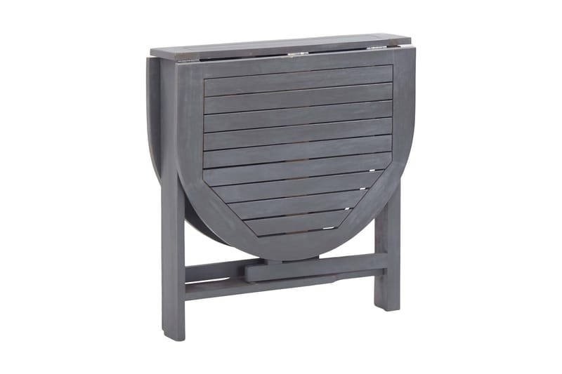Trädgårdsbord grå 120x70x74 cm massivt akaciaträ - Grå - Utemöbler - Trädgårdsbord & Utebord - Matbord ute