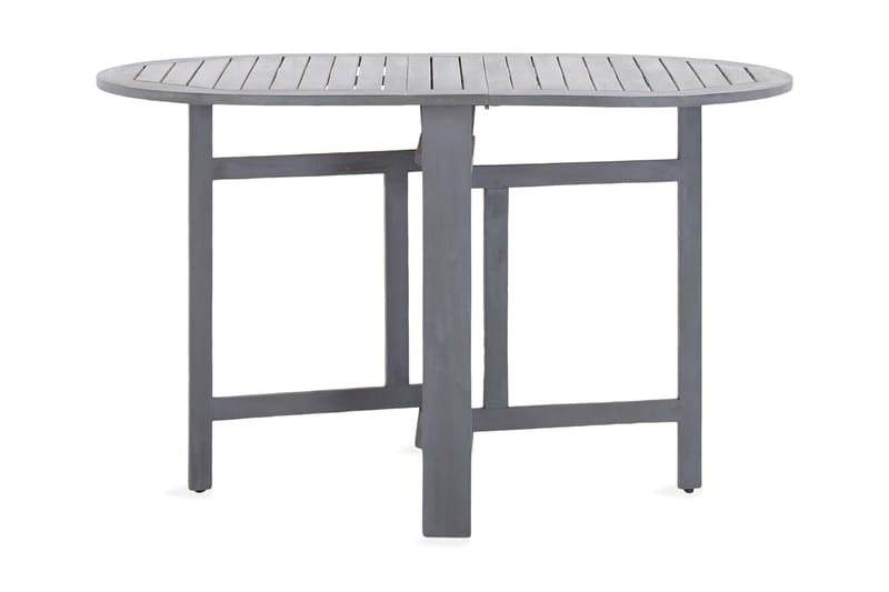 Trädgårdsbord grå 120x70x74 cm massivt akaciaträ - Grå - Utemöbler - Trädgårdsbord & Utebord - Matbord ute